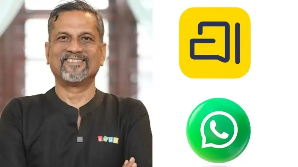 Breaking: இது நீடிக்காது.. முன்பே ஊழியர்களிடம் சொல்லிவிட்டேன்.. அரட்டை செயலி குறித்து ஸ்ரீதர் வேம்பு கருத்து.!