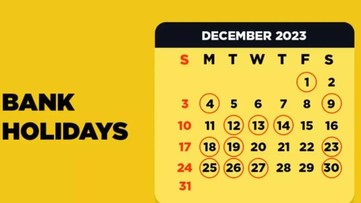 வாடிக்கையாளர்களே இந்த நாட்களில் வங்கி பக்கம் போகாதீங்க.. டிசம்பரில் மொத்தம் 19 நாட்கள் விடுமுறை.!! – Allmaa