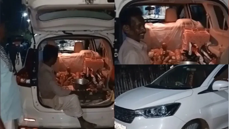 Breaking: சொகுசு காரில் கிழங்கு விற்பனை..! சமூக வலைதளங்களில் டிரெண்டாகும் தமிழ்நாட்டு விவசாயி..!