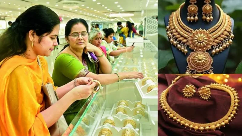 தொடர்ந்து உயரும் தங்கம் விலை!! மாத்தி யோசிக்கும் மக்கள்!! நகை கடைகள் வெளியிடும் ஷாக் ரிப்போர்ட்!! – Allmaa