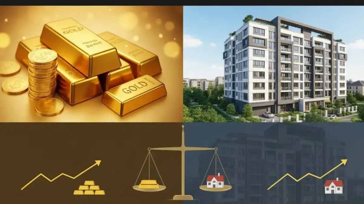 தங்கம் Vs ரியல் எஸ்டேட் : இன்றைய சூழலில் எந்த முதலீடு நல்ல லாபம் தரும்?